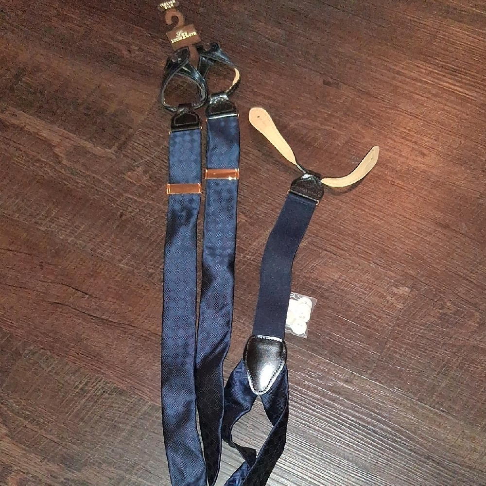 Elegant Louis Roth Brand Suspenders Made Of Italian Silk.